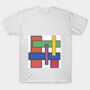 Colorful Rectangles T-Shirt